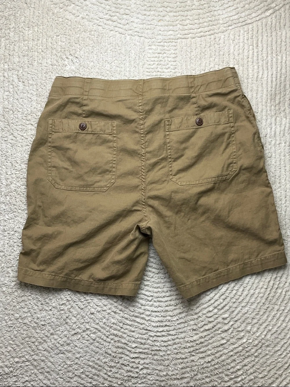 Faherty Dune Utility Short Wood Bark Color Men’s Size Medium